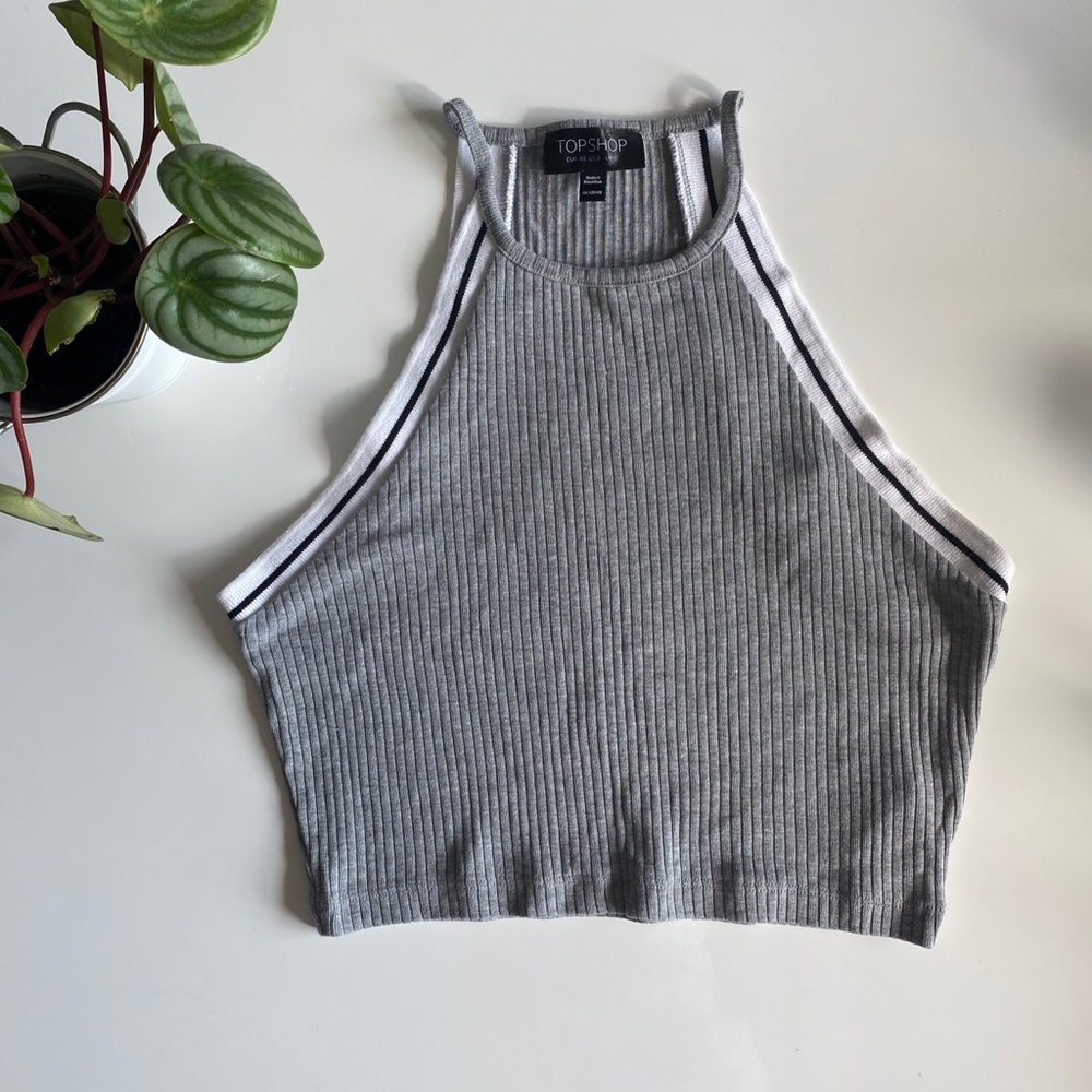 TopShop Sleevless Crop Top